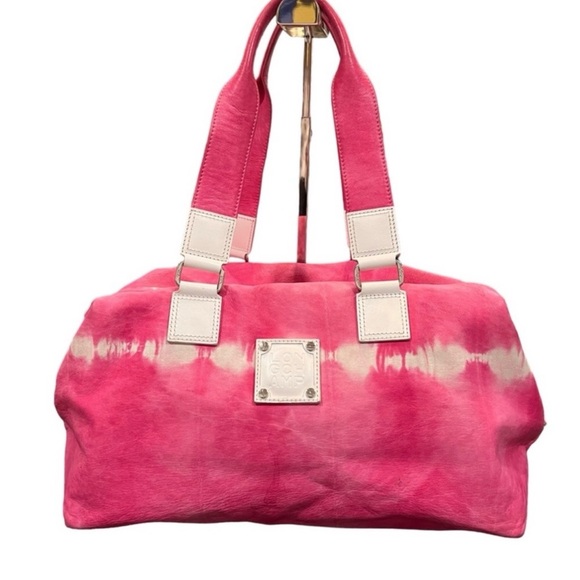 Longchamp Handbags - Longchamp Pink Tie-Dye Weekender